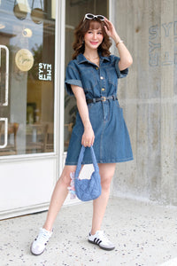 Megan Denim Dress