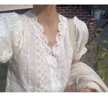 Load image into Gallery viewer, Bria Eyelet Top

