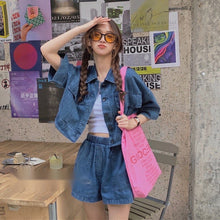 Load image into Gallery viewer, Jasmine Denim Set
