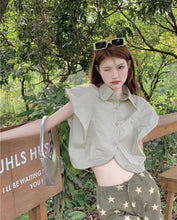 Load image into Gallery viewer, Joyce semi cropped top
