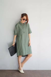 Fuji Collared Dress