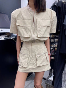 Oliver Cargo Skirt Set